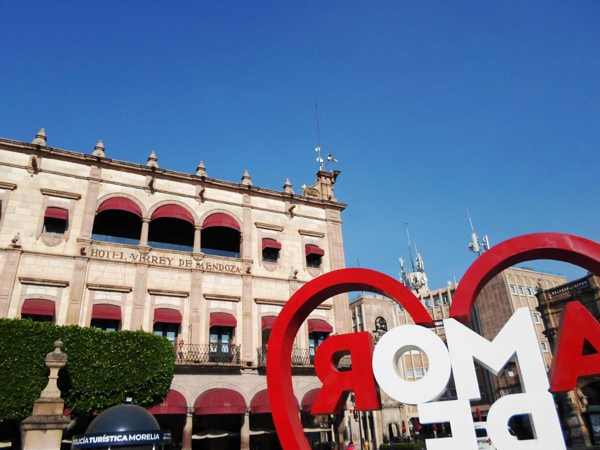 Virrey De Mendoza Hotel Morelia Exterior photo